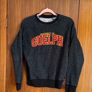 University of Guelph Charcoal Crewneck Sweater